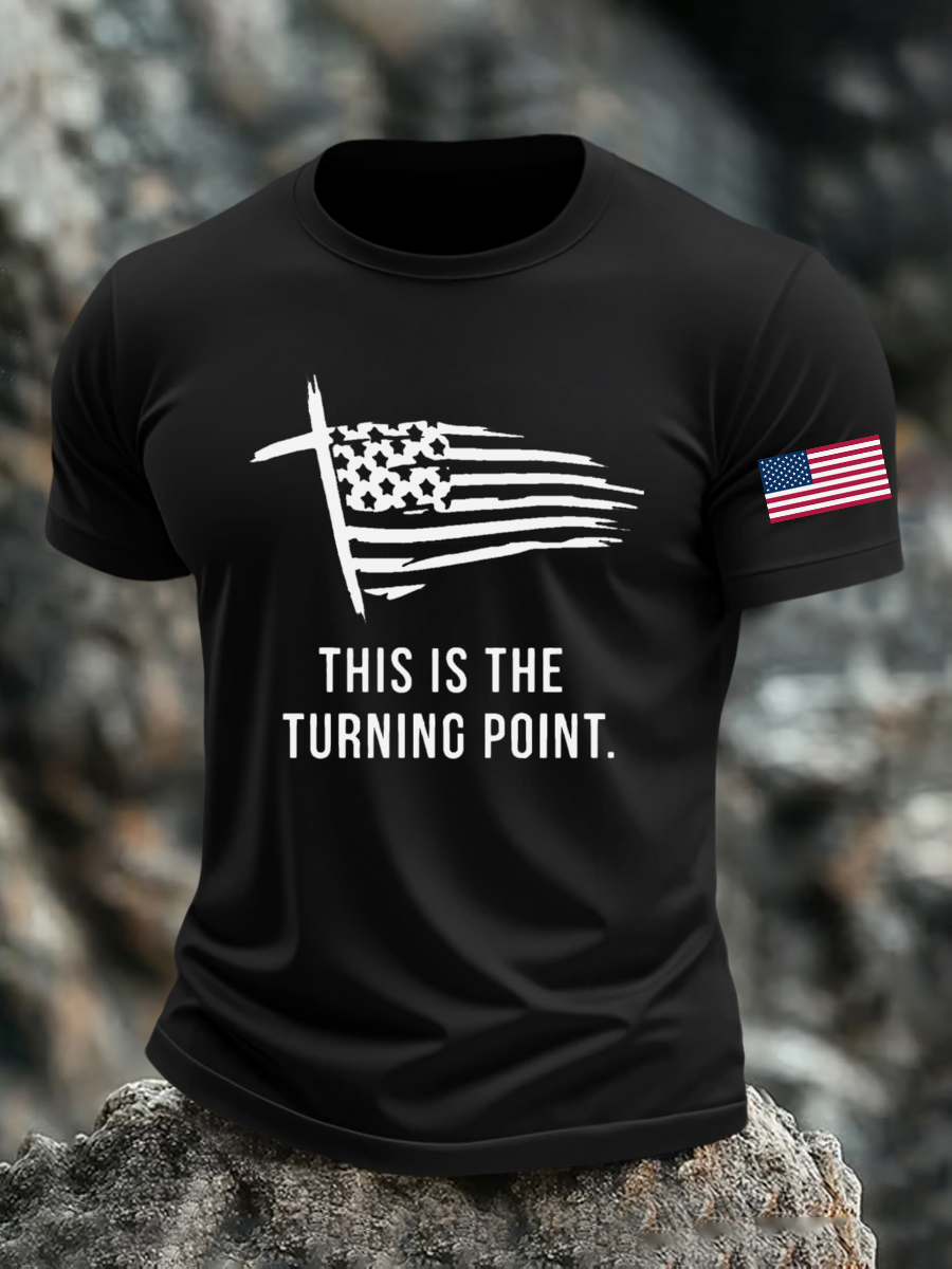 Freedom Charlie Kirk T-Shirt This Is The Turning Point Charlie Kirk 47 Supporter Clothing