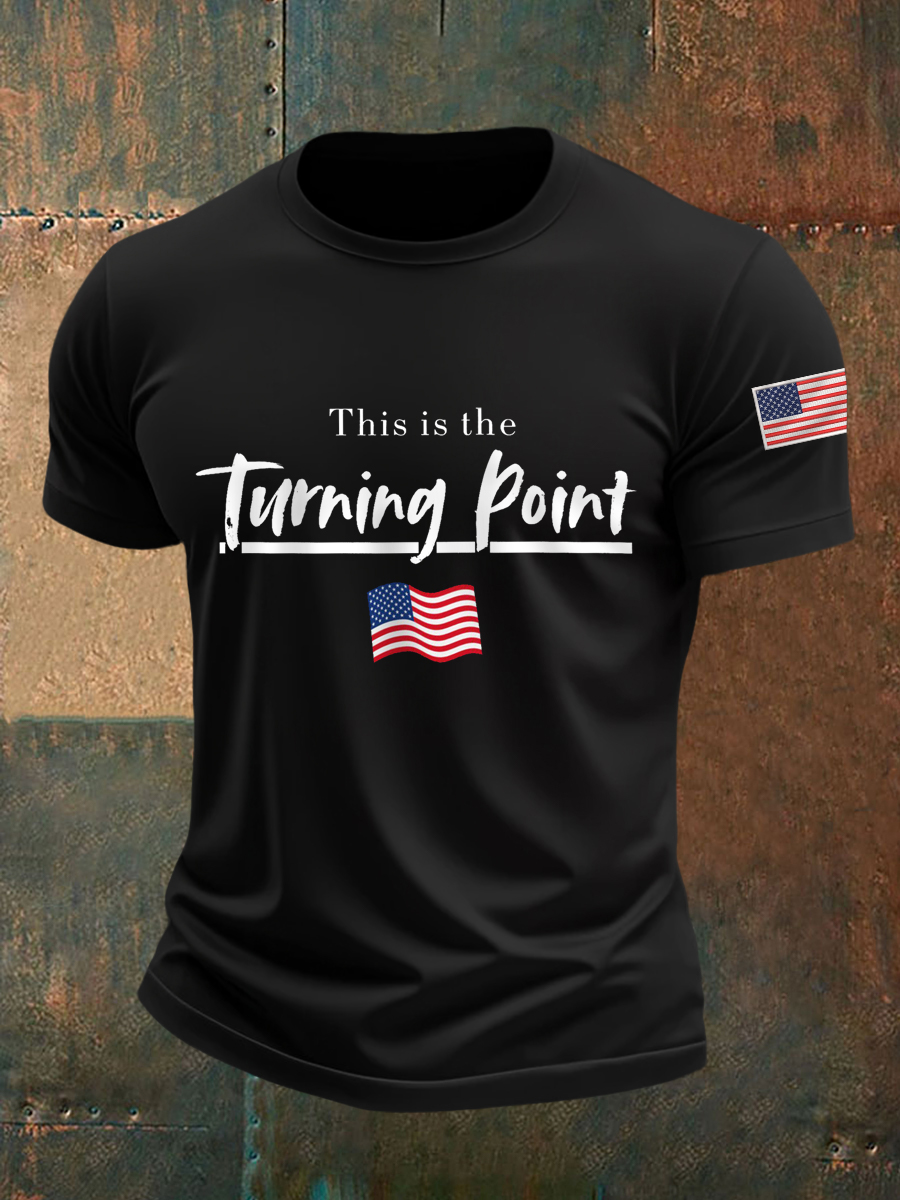 Freedom Charlie Kirk T-Shirt This Is The Turning Point Charlie Kirk 47 Supporters Clothing