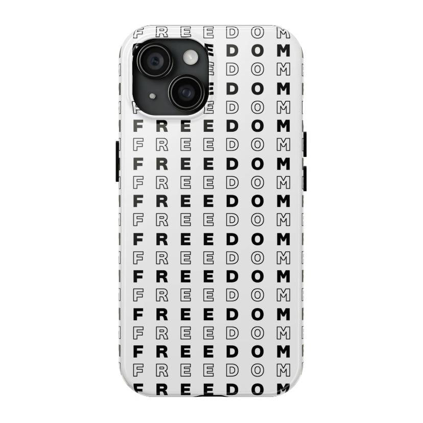 Freedom Charlie Kirk Tough Phone Case Justice for Charlie Kirk Case Cover
