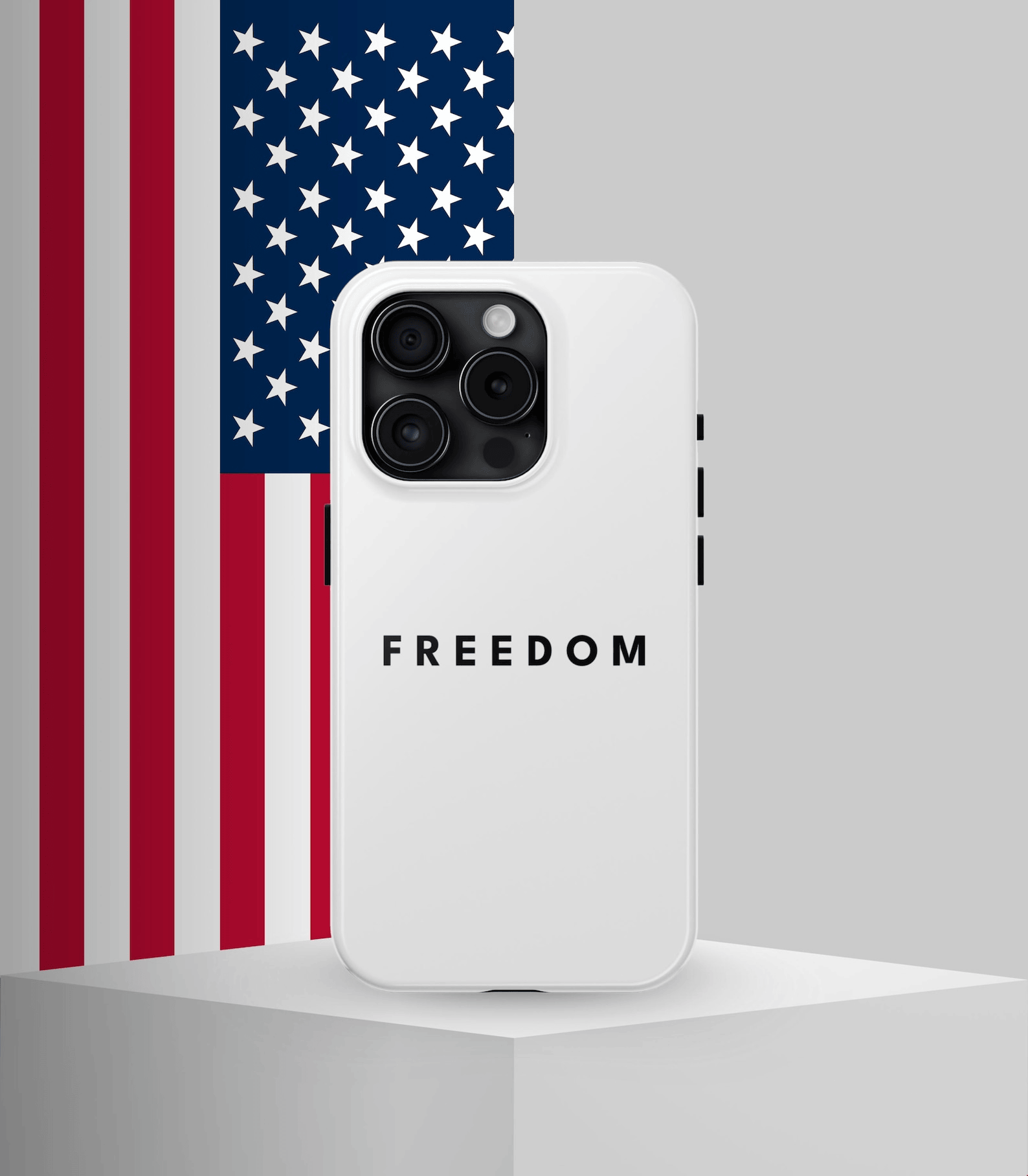 Freedom Charlie Kirk Tough Phone Case Justice for Charlie Kirk Case Political Memorial Gift
