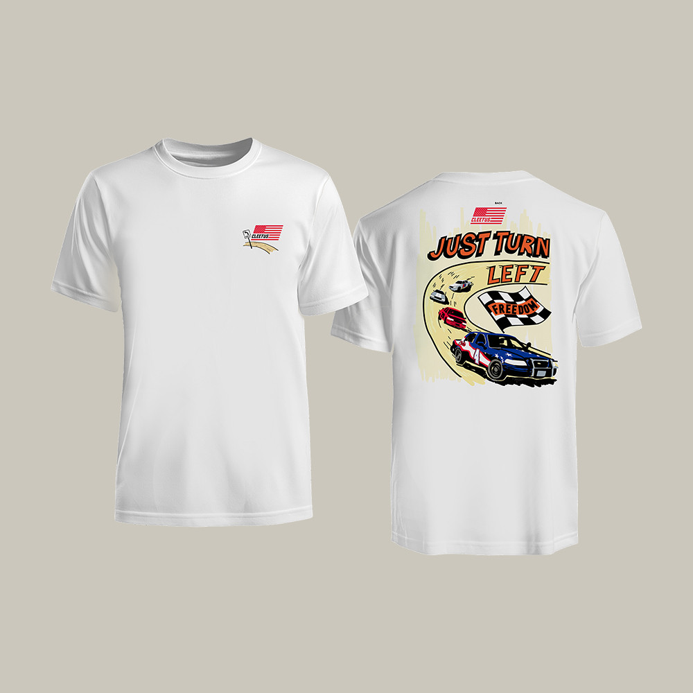 Freedom Factory Turn Left T-Shirt Cleetus McFarland Clothes Gift For Friends