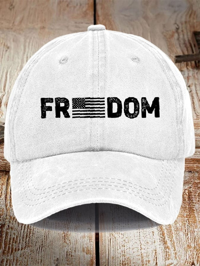 Freedom Hat American Flag Charlie Kirk Memorial Hat Charlie Kirk Merch Gifts For Patriots