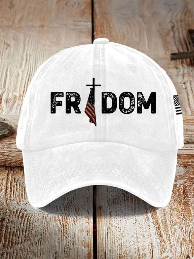 Freedom Hat American Flag Tribute To Charlie Kirk Merch Faith Gift For Supporters