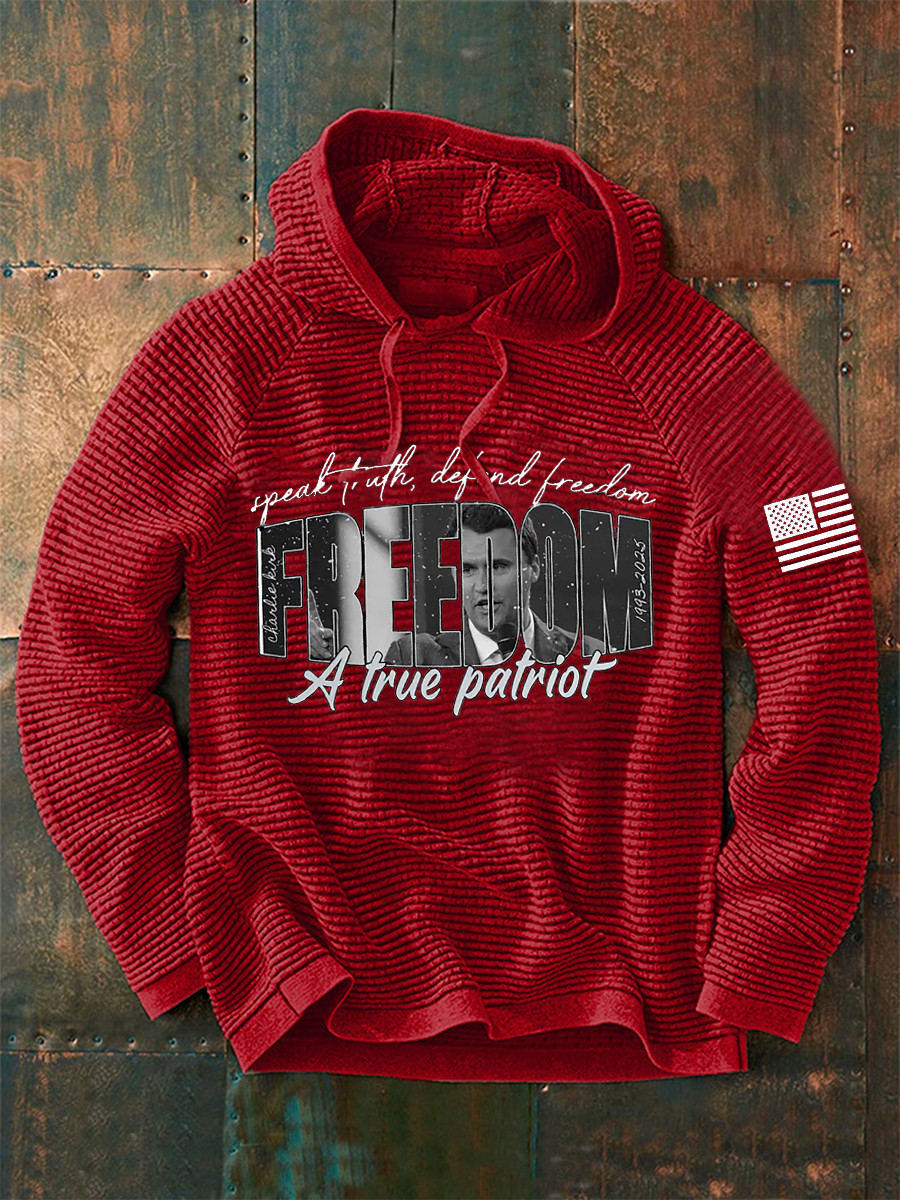Freedom Is Not Free Red Hoodie This Is The Turning Point Rip Charlie Kirk Merch