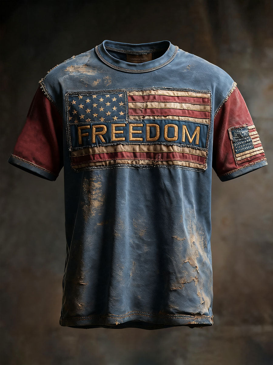 Freedom Printed Casual T Shirt As Picture This Is The Turning Point Shirt
