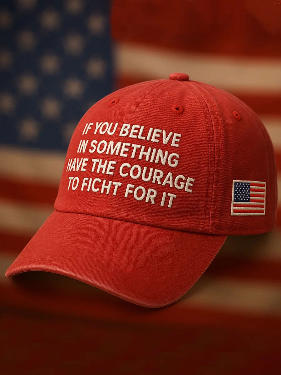 Freedom Printed Casual Unisex Hat Red Charlie Kirk Freedom Merch