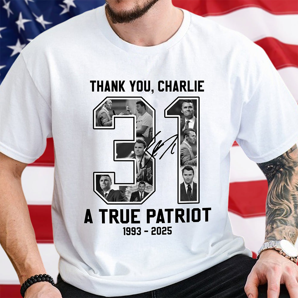 Freedom Rest In Peace Charlie Kirk Bright Shirt Gift for Patriots