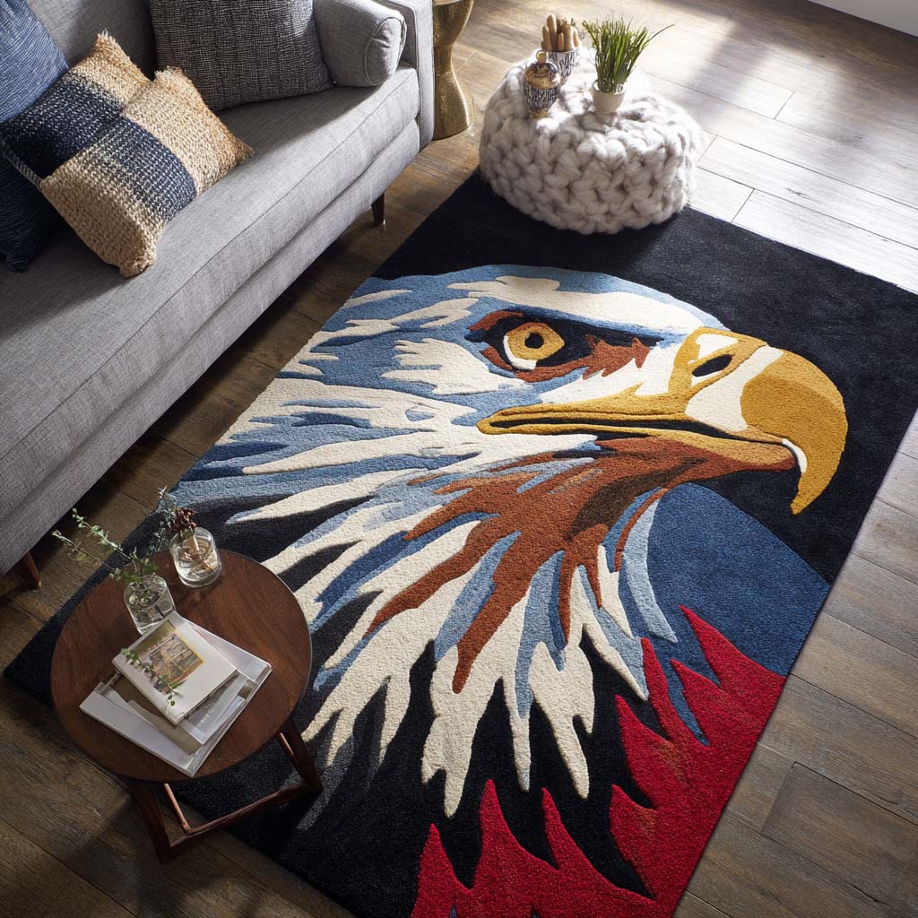 Freedom Rise Area Rug Unique Front Door Decor Beagle Merchandise