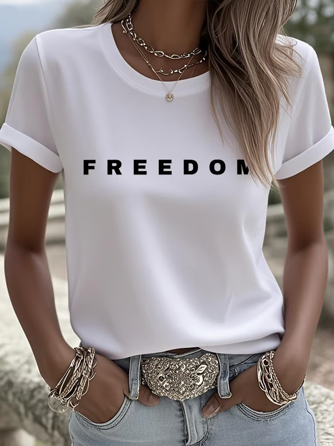 Freedom Shirt White Kirk Shooters Shirt Charlie Kirk Merchandise Her Gifts