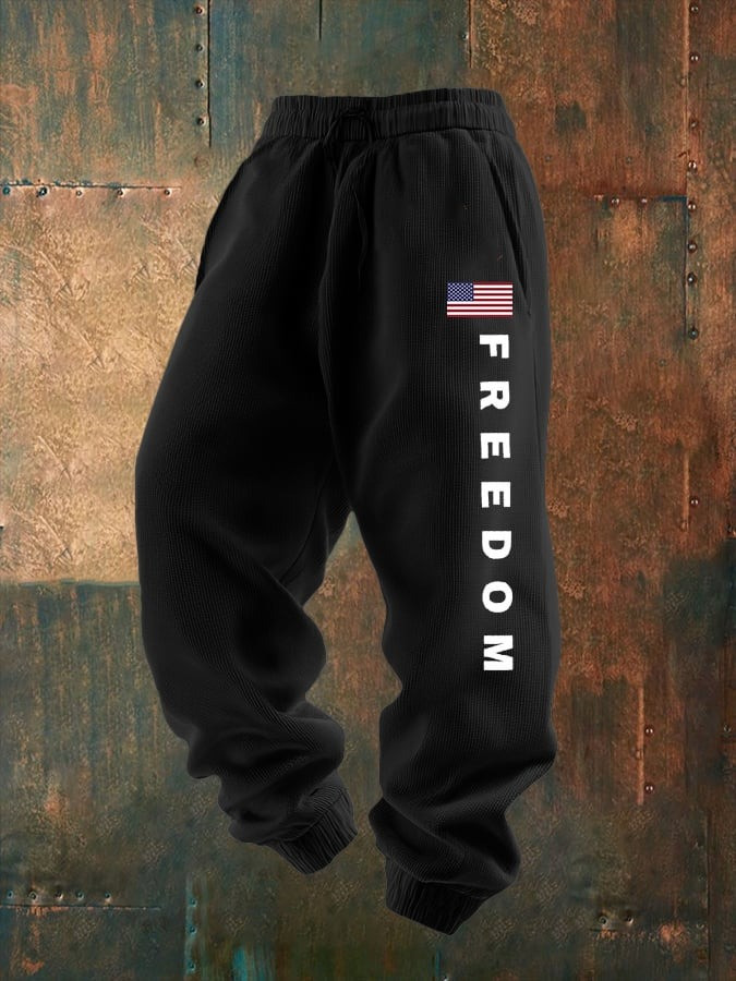 Freedom Sweatpants American Flag Charlie Kirk Sweatpants Freedom Clothing Gifts For Patriots