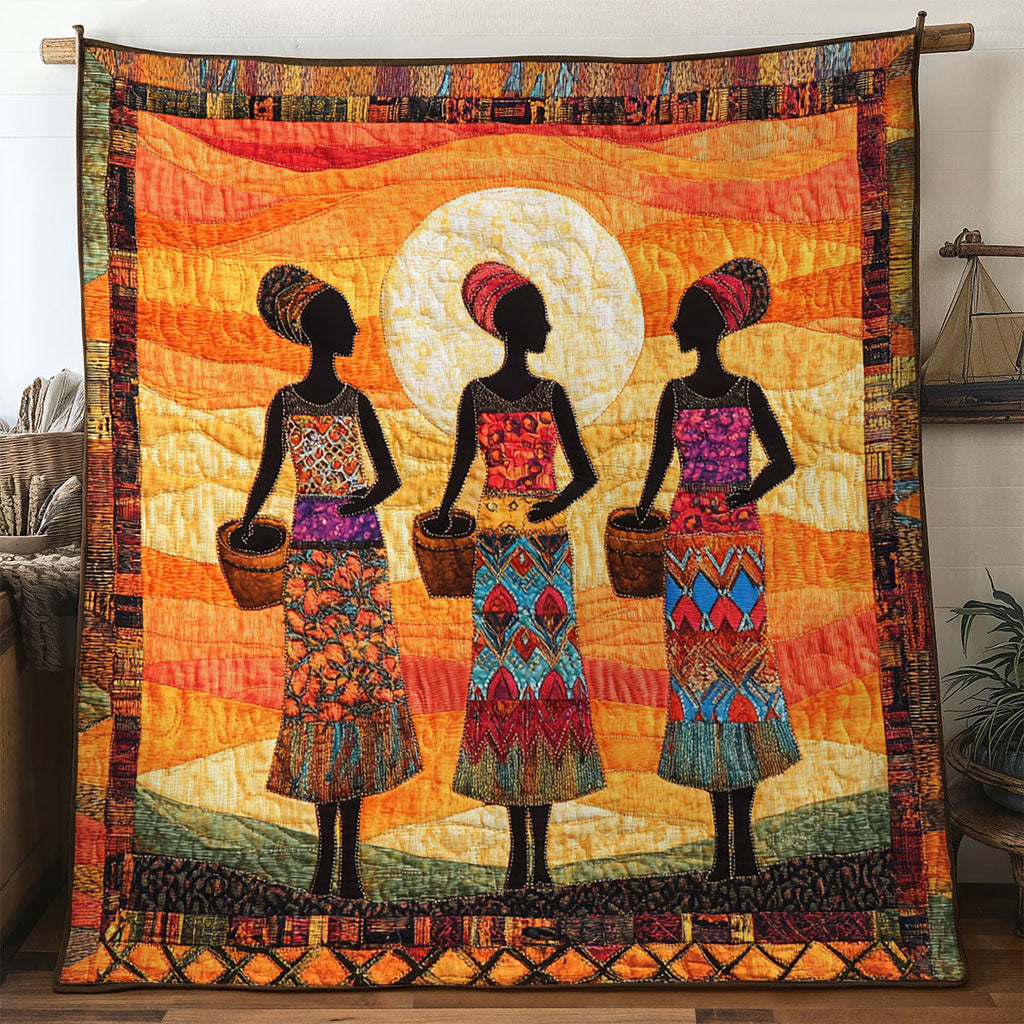 Freedom Woman Quilt Soft and Cozy Quilt Blanket for Comfortable Sleep