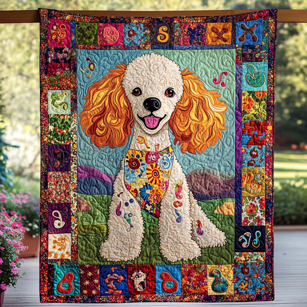 French Curls Quilted Blanket Best New Dog Owner Gifts
