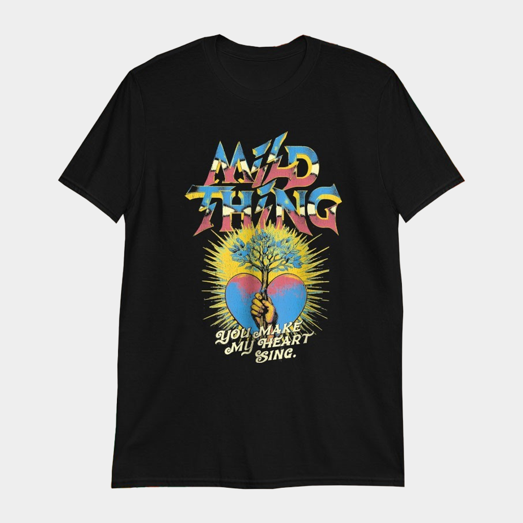 French Roast Mild Thing You Make My Heart Sing Hand Tree T-Shirt Gifts For Husband