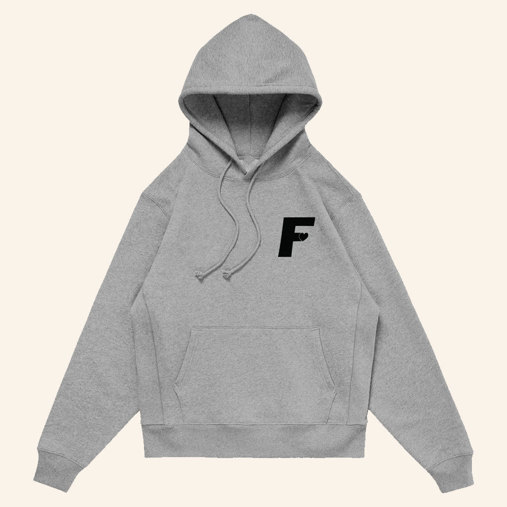 Fresh Love Merch Fresh Love Logo Hoodie Grey Gifts For Boyfriend Fresh Love Merch Fresh Love Logo Hoodie Grey Gifts For Boyfriend