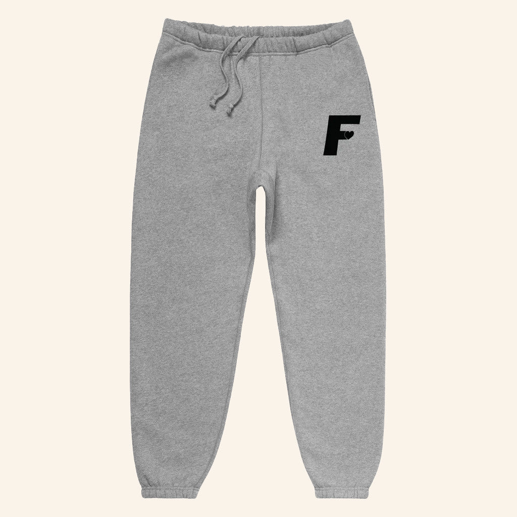 Fresh Love Merch Fresh Love Logo Sweatpants Grey Gifts For Him Fresh Love Merch Fresh Love Logo Sweatpants Grey Gifts For Him