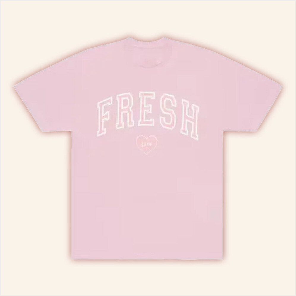 Fresh Love Merch Fresh Love Pink T-Shirt Birthday Gifts For Her Birthday Gifts For Fans