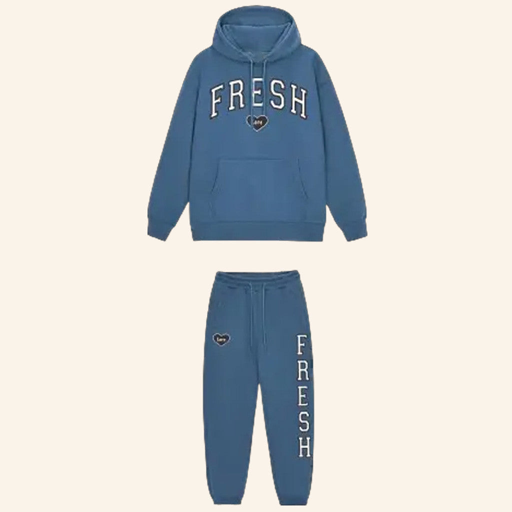 Fresh Love Merch Hoodie And Sweatpant Sets Gifts For Friends Fresh Love Merch Hoodie And Sweatpant Sets Gifts For Friends