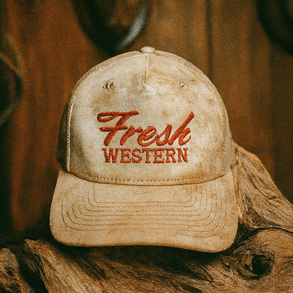 Fresh Western Hat Vintage Embroidered Hat Gifts For Dad
