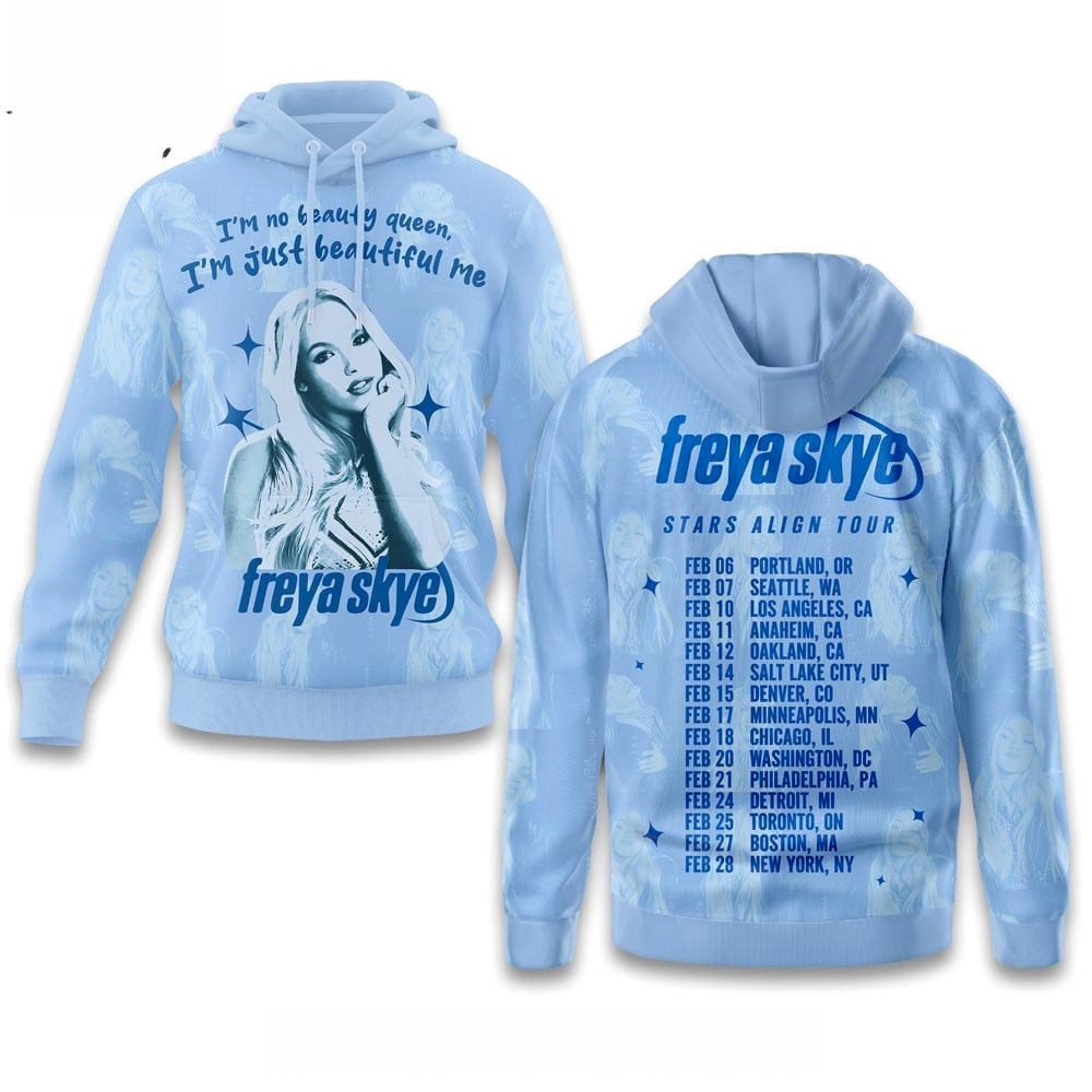 Freya Skye Stars Align Tour 2026 Hoodie Freya Skye Merch Gifts For Music Fans Freya Skye Stars Align Tour 2026 Hoodie Freya Skye Merch Gifts For Music Fans