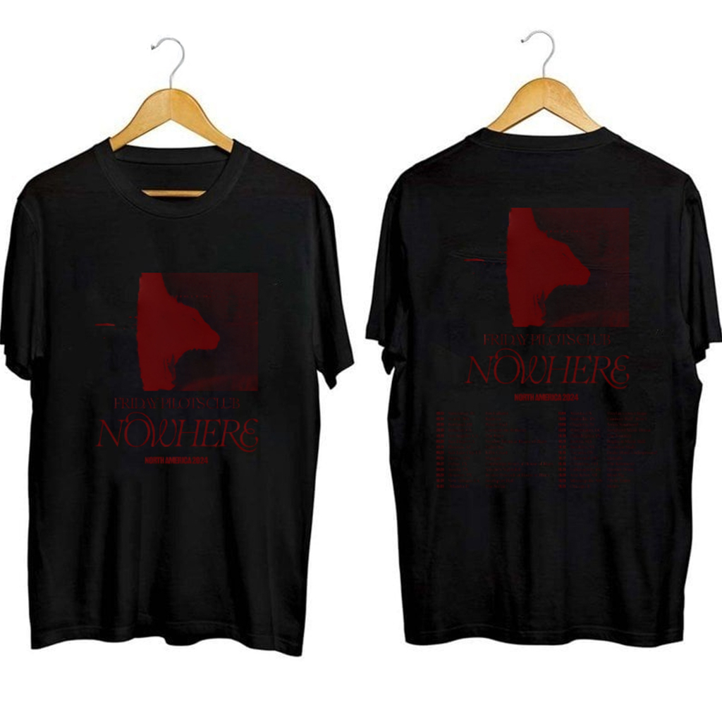 Friday Pilots Club Nowhere Tour Shirt Friday Pilots Club Merch Gifts For Band Lovers