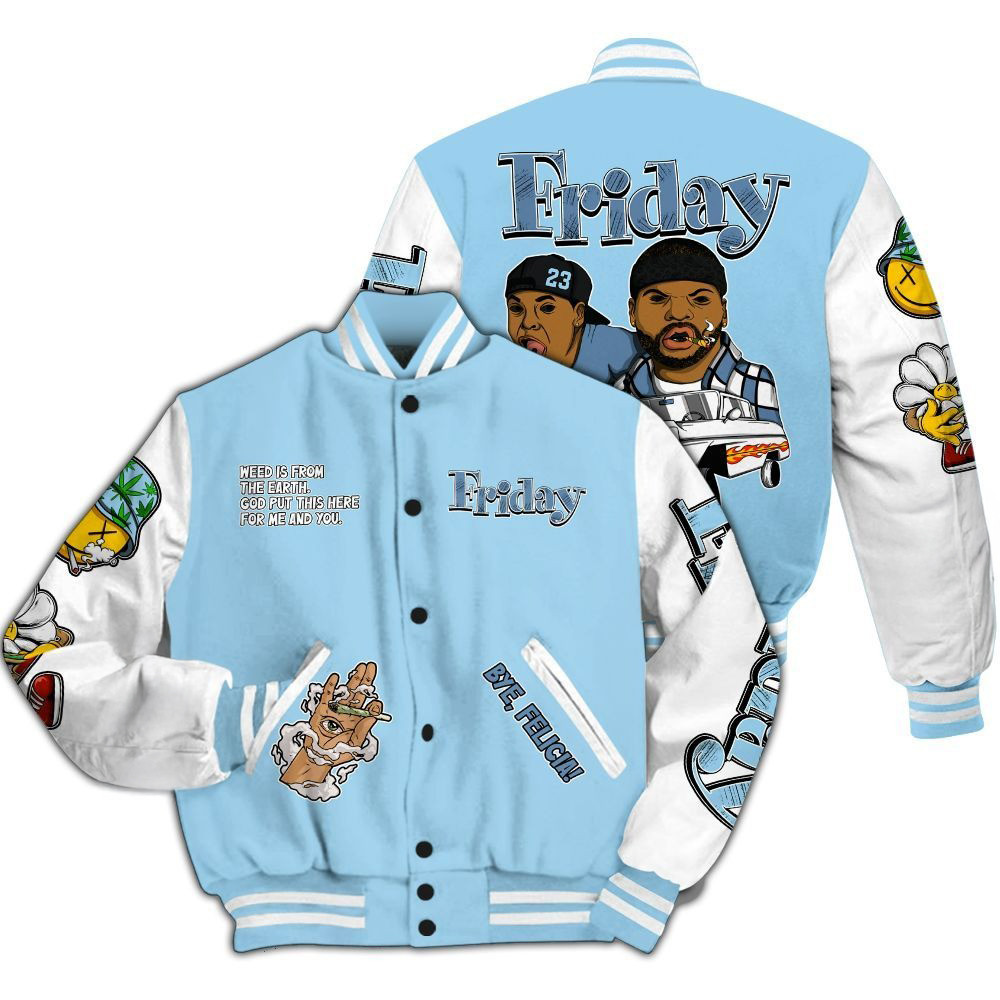 Friday Sneaker Stress Style Legend Blue 11s Varsity Jacket Gift For Fan Lovers