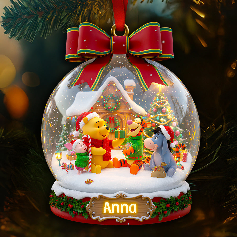 Friend Forever Christmas Ornament Personalized Gifts For Movie Fans - Funny Christmas Ornament Gift