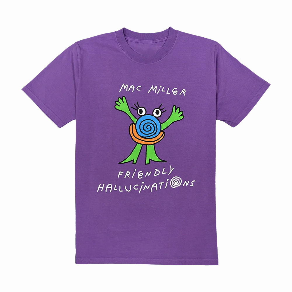 Friendly Hallucinations Mac Miller T-Shirt Music Concert Merch Mac Miller Fans Gift Idea