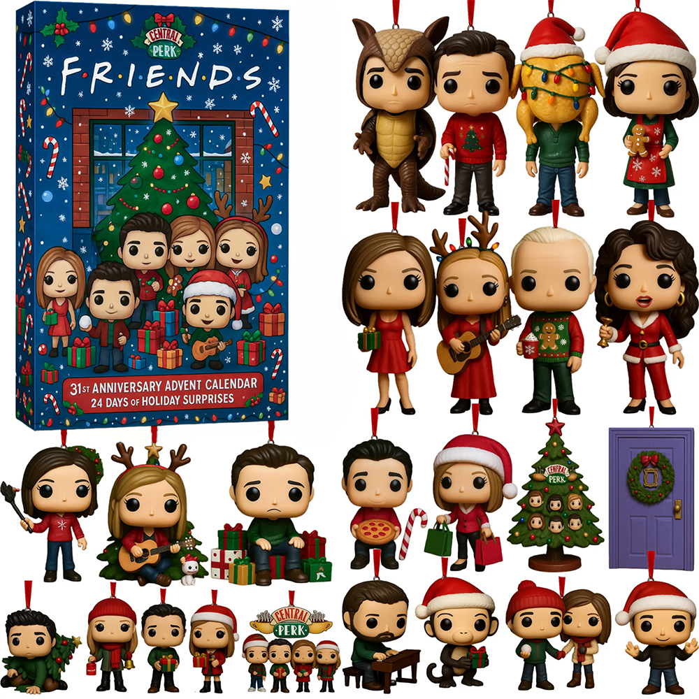 Friends 31st Anniversary Advent Calendar 2025 24-Day Countdown Best Friend Gift Ideas