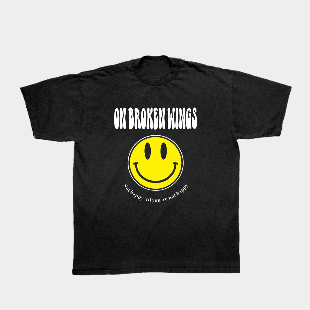 Friends Family Forever Merch On Broken Wings T-Shirt Gift Ideas For Husband