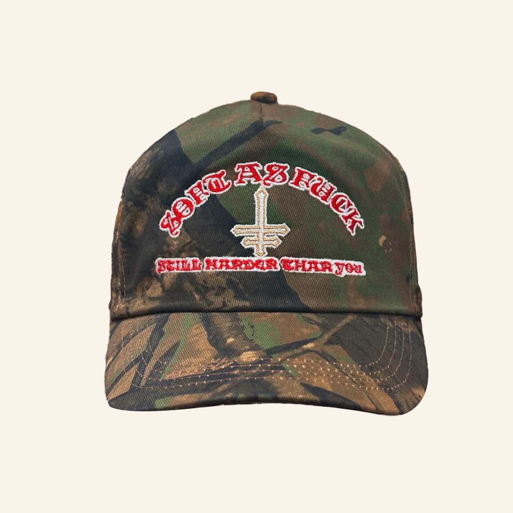 Friends Family Forever Merch Twitching Tongues Soft As Fuck Camo Hat Embroidered Gifts For Fans Friends Family Forever Merch Twitching Tongues Soft As Fuck Camo Hat Embroidered Gifts For Fans