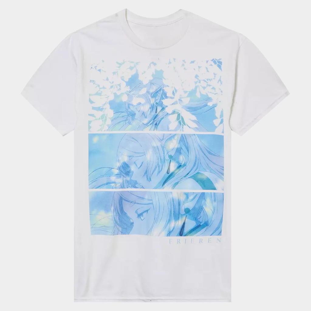 Frieren Merch Frieren Beyond Journey's End Nap Panels T-Shirt Gifts For Girlfriend Frieren Merch Frieren Beyond Journey's End Nap Panels T-Shirt Gifts For Girlfriend