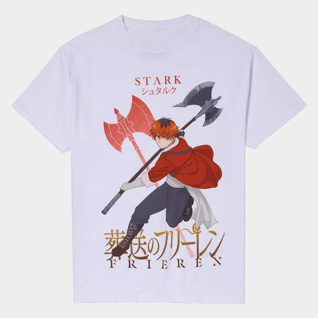 Frieren Merch Frieren Beyond Journey's End Stark T-Shirt Gifts For Son