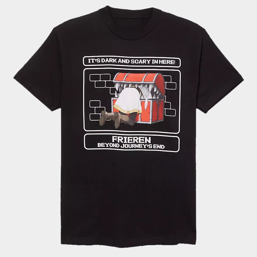 Frieren Merch Frieren Beyond Journey's End Treasure Chest T-Shirt Gifts For Besties