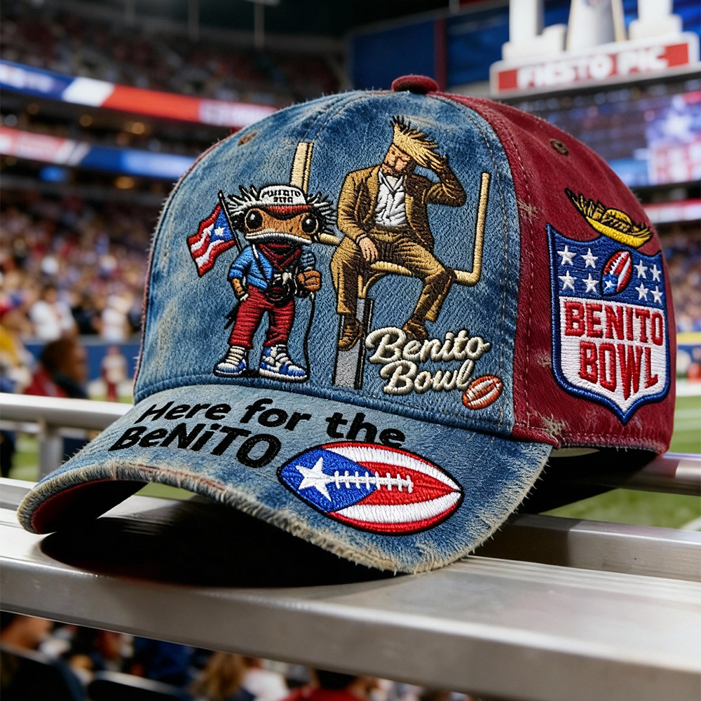 Frog Benito Bowl Hat Bad Bunny Super Bowl Halftime Show 2026 Cap Gift For Him