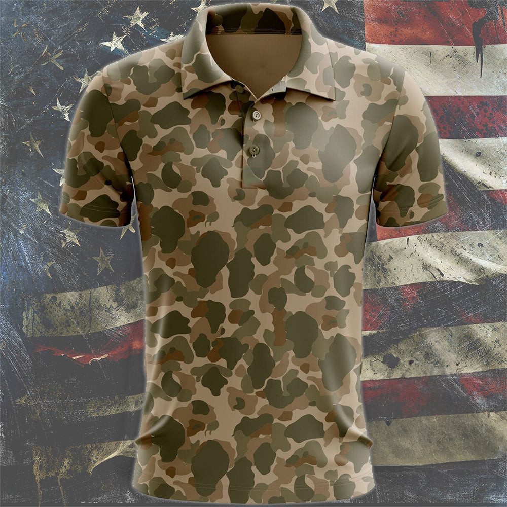 Frog Camo Polo Shirt Best Golf Polos Gift Ideas For Golfers Gifts For Father's Day