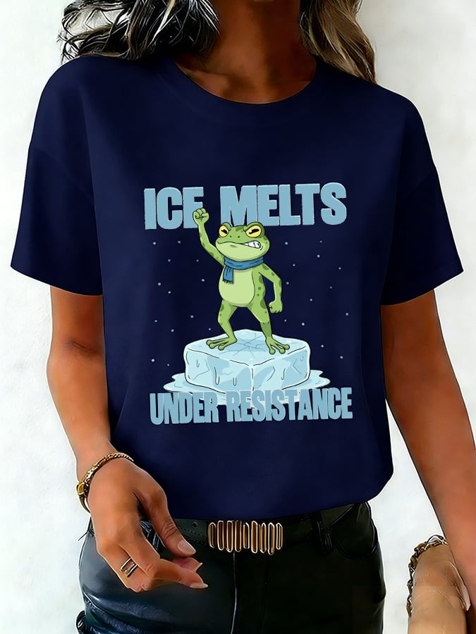 Frog ICE Melts Under Resistance Shirt Minnesota Strong T-Shirt F ICE Merch Indigenous Rights Tee Frog ICE Melts Under Resistance Shirt Minnesota Strong T-Shirt F ICE Merch Indigenous Rights Tee