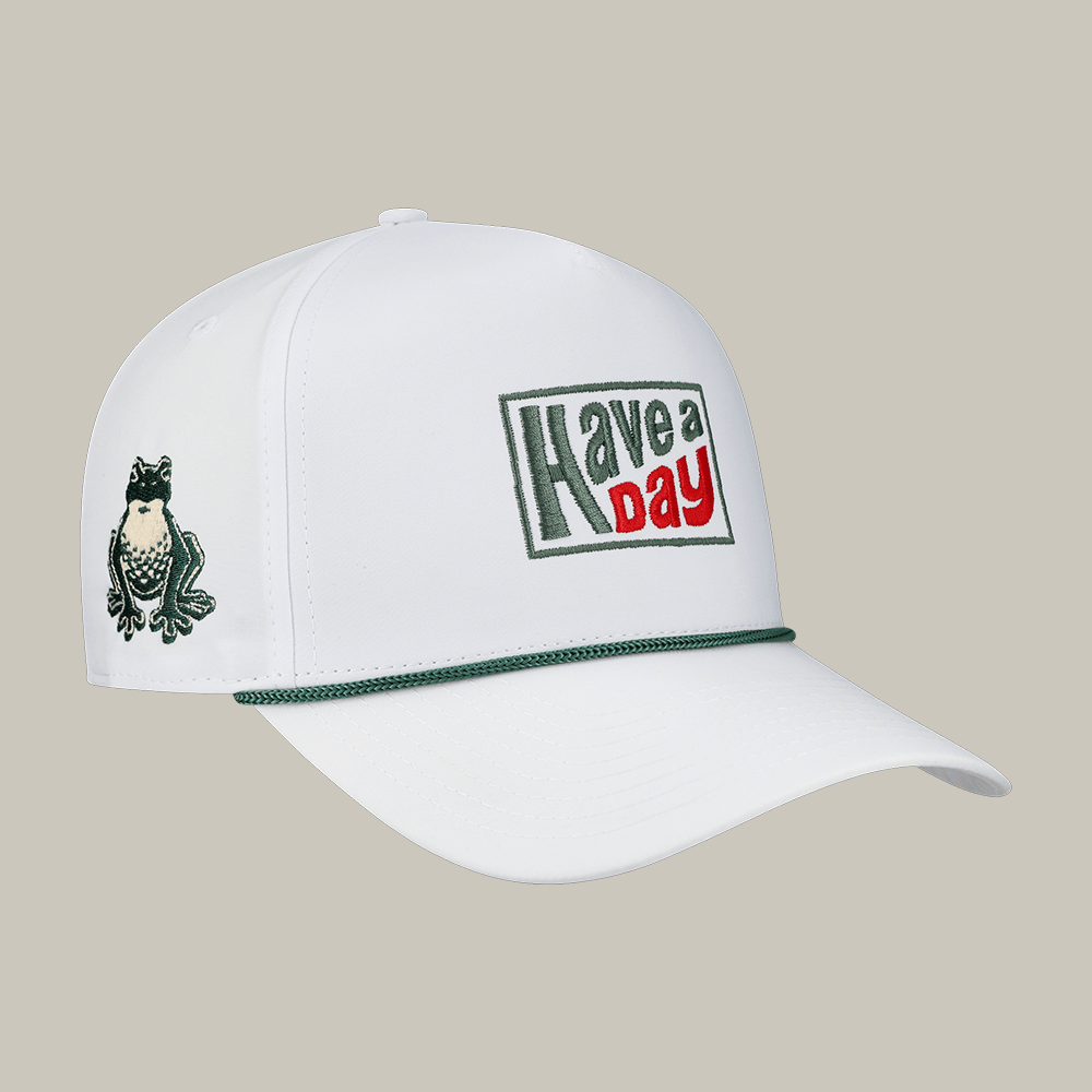 Frog Pond Boston Common Golf Retro Have A Day Hat Golfer Baseball Cap Present Idea For Fan