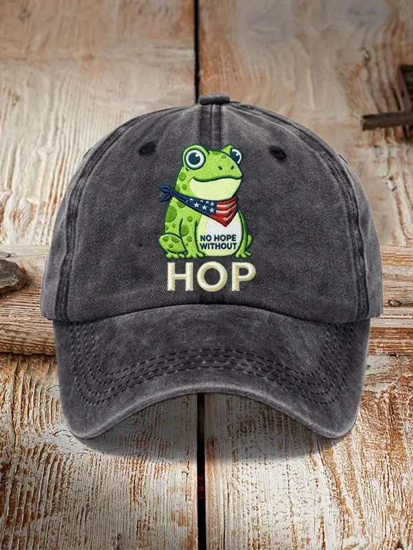 Frog Resist Hat No Hope Without Hop Baseball Cap Portland Frog Merch Gifts