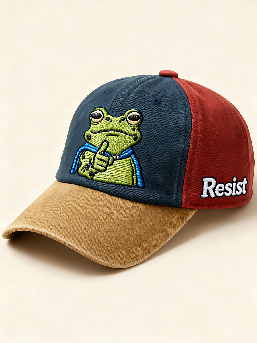 Frog Resist Hat No Kings Protest Merch Portland Frog Merch Gifts For Democrats