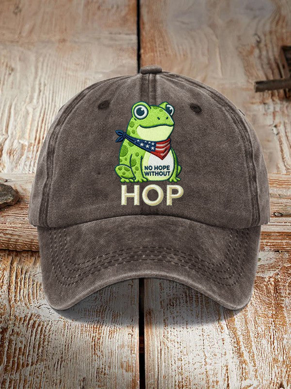 Frog Resist No Hope Without Hop Hat Portland Frog Merch Antifa Protest Merch Gifts