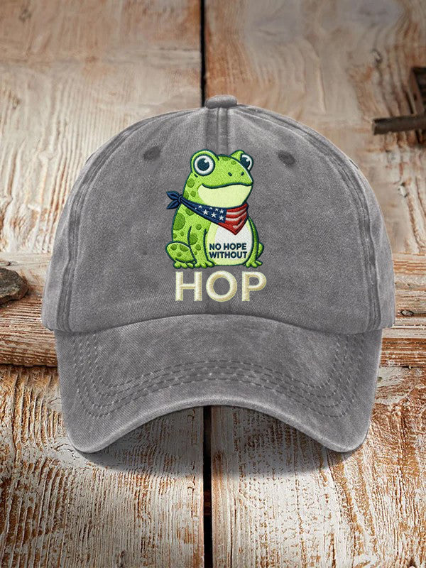 Frog Resist No Hope Without Hop Hat Portland Frog Merch Antifa Protest Merch Gifts