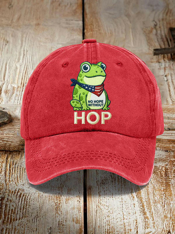 Frog Resist No Hope Without Hop Hat Portland Frog Merch Antifa Protest Merch Gifts