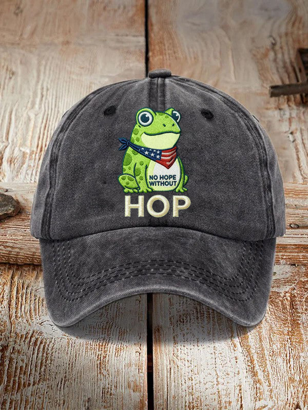 Frog Resist No Hope Without Hop Hat Portland Frog Merch Antifa Protest Merch Gifts