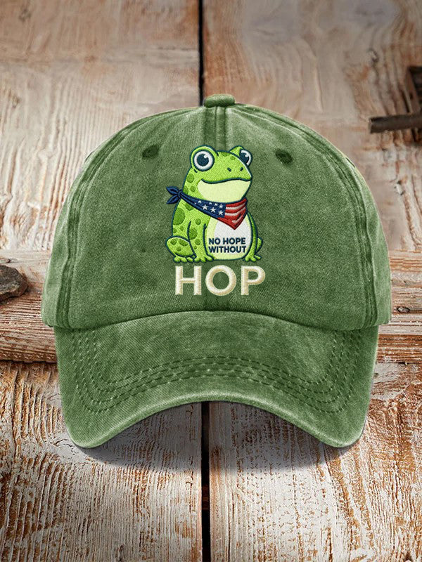 Frog Resist No Hope Without Hop Hat Portland Frog Merch Antifa Protest Merch Gifts