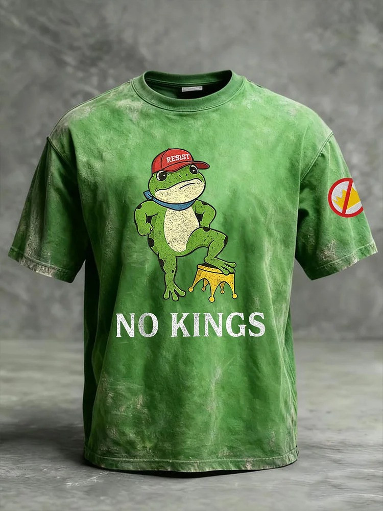 Frog Resist No Kings Shirt No Kings Protest Apparel Portland Frog Merch Gifts For Liberal