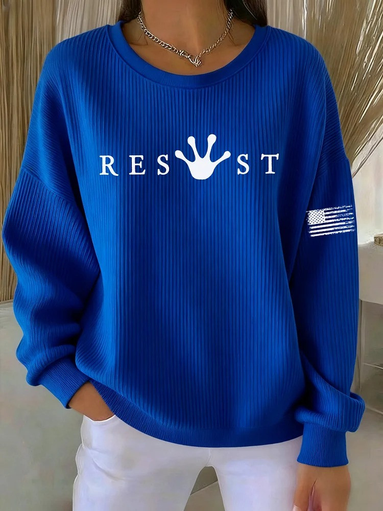 Frog Resist Sweatshirt Portland Frog Protest Anti Fascist Apparel Democrats Gifts