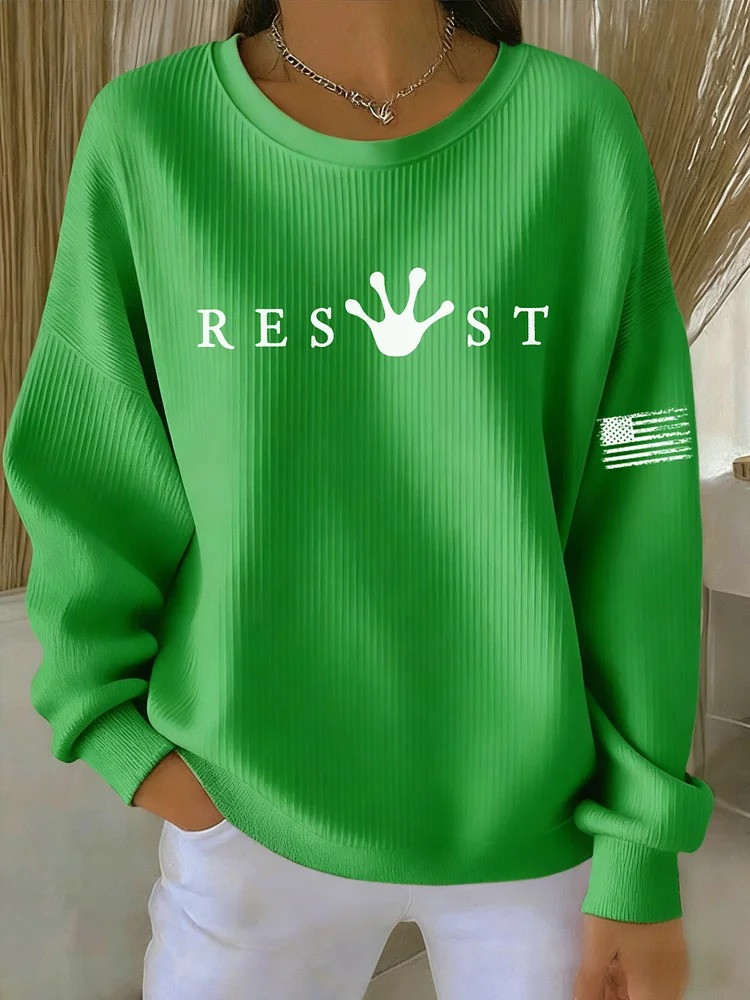 Frog Resist Sweatshirt Portland Frog Protest Anti Fascist Merch Gifts For Women