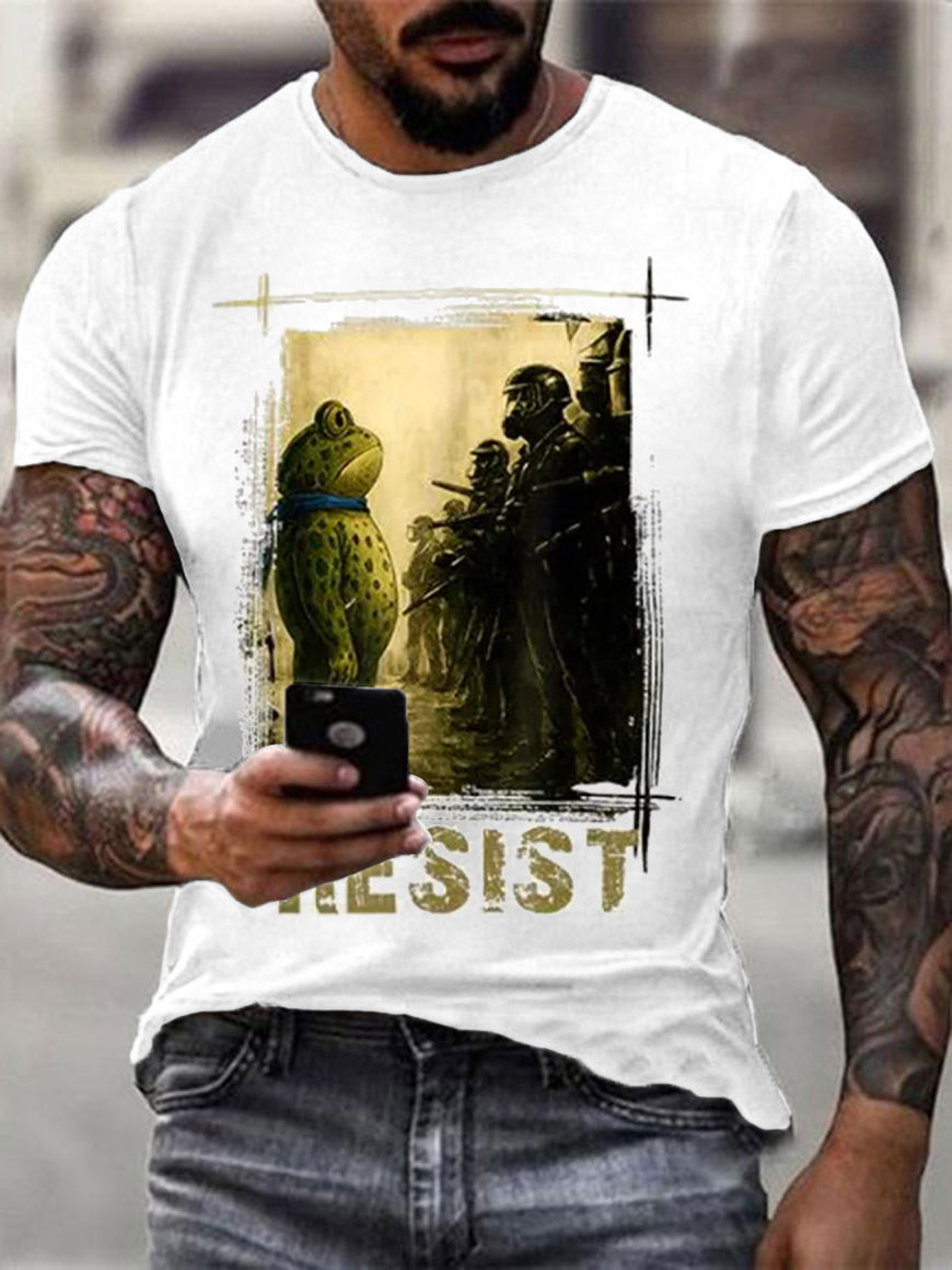 Frog Resist T-Shirt Portland Freedom Protest Anti Fascist Shirt Gifts For Patriots