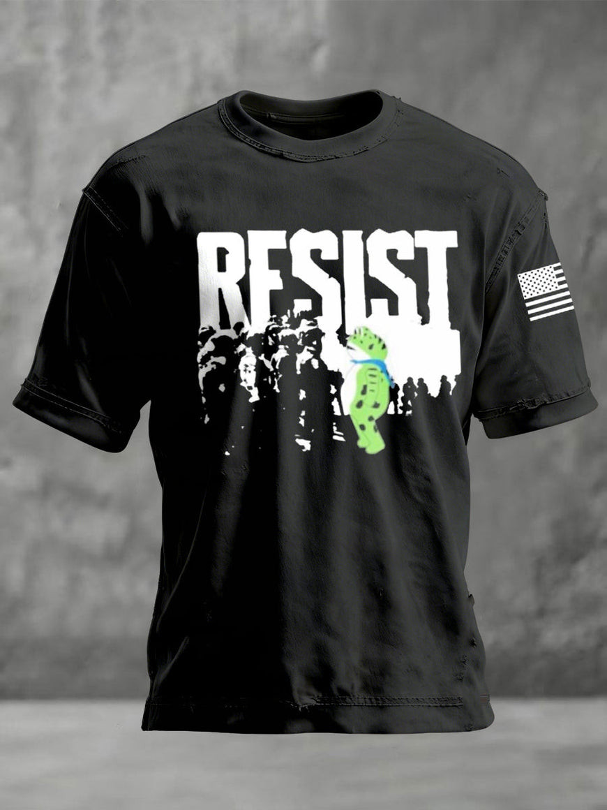 Frog Resist T-Shirt Rage Against The Machine Apparel Anti ICE Gift Ideas For Him