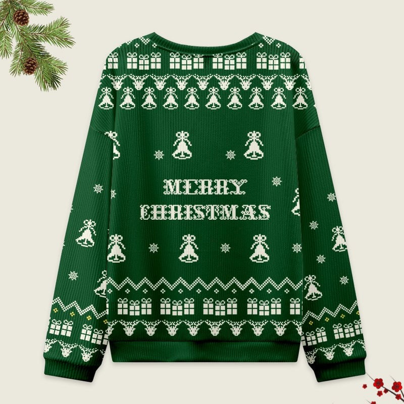 Frog Wearing Santa Hat Ugly Christmas Sweater Cute Xmas Holiday Gifts For Frog Lovers